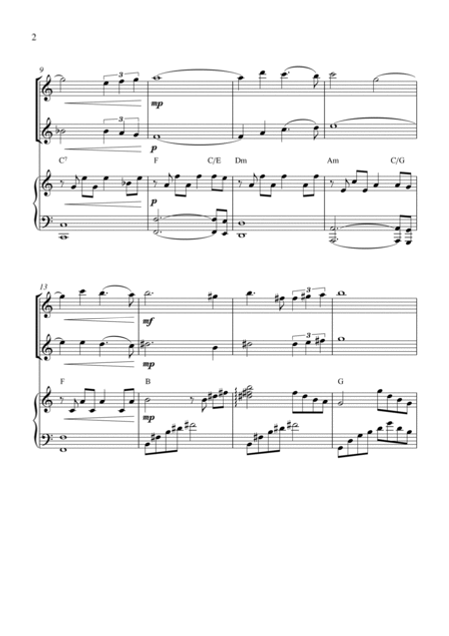 Somewhere In Time Piano scores gallery preview page 2