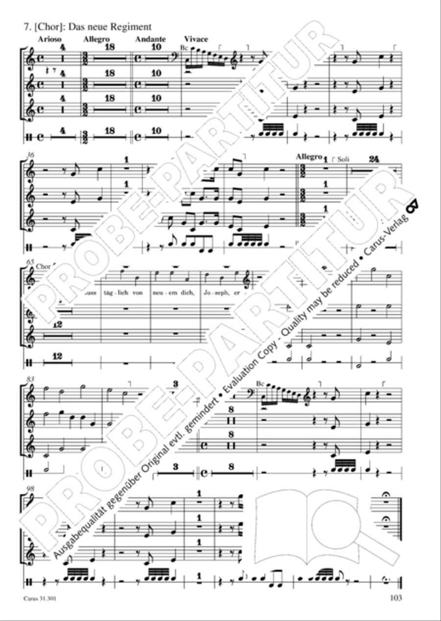 Bach for Brass 1: Cantatas I Voice scores gallery preview page 112