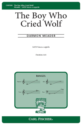 Book cover for The Boy Who Cried Wolf