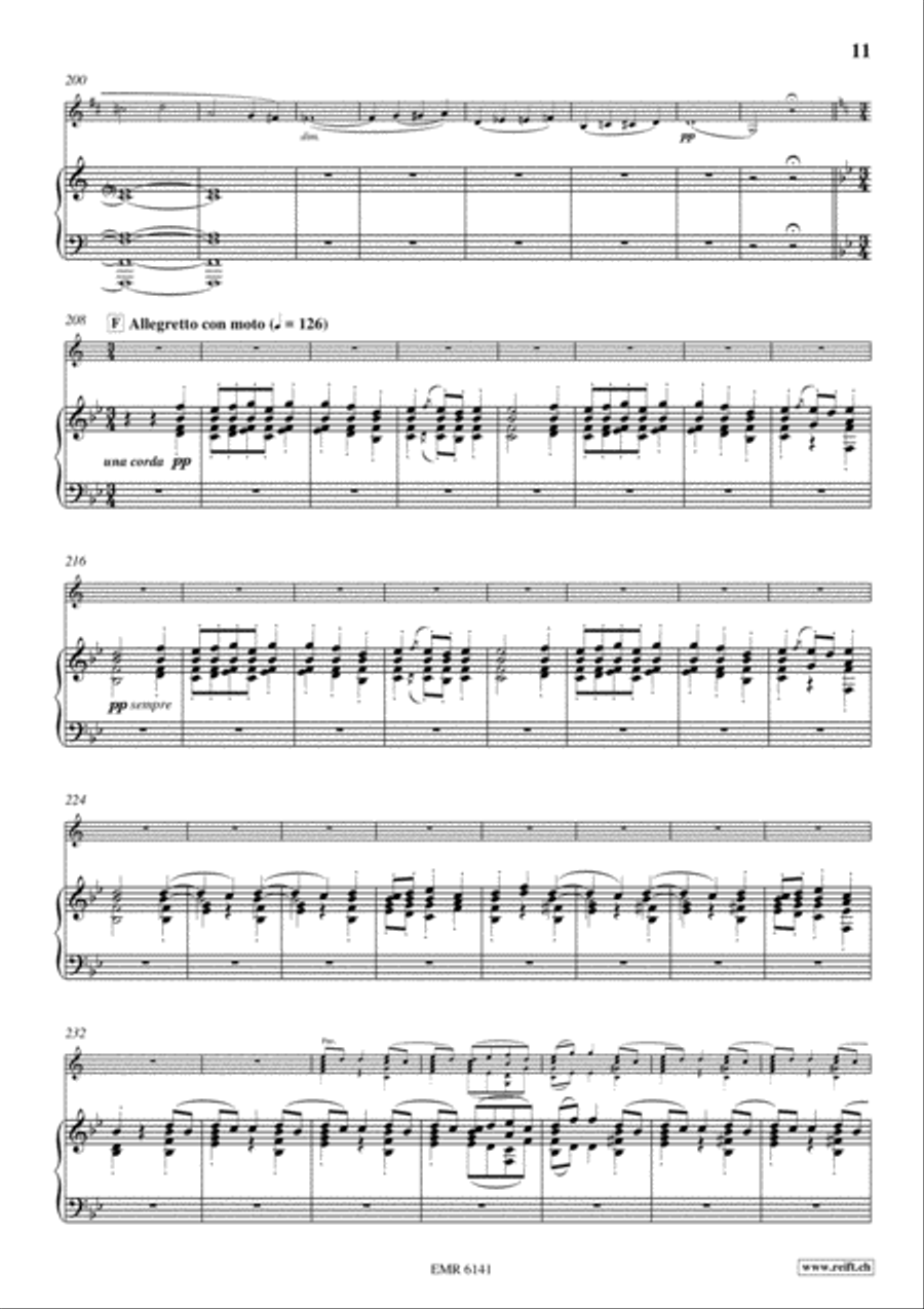 Concerto in A Minor Flugelhorn scores gallery preview page 12