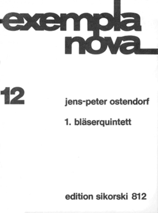 Book cover for Wind Quintet No. 1 Set Of Parts