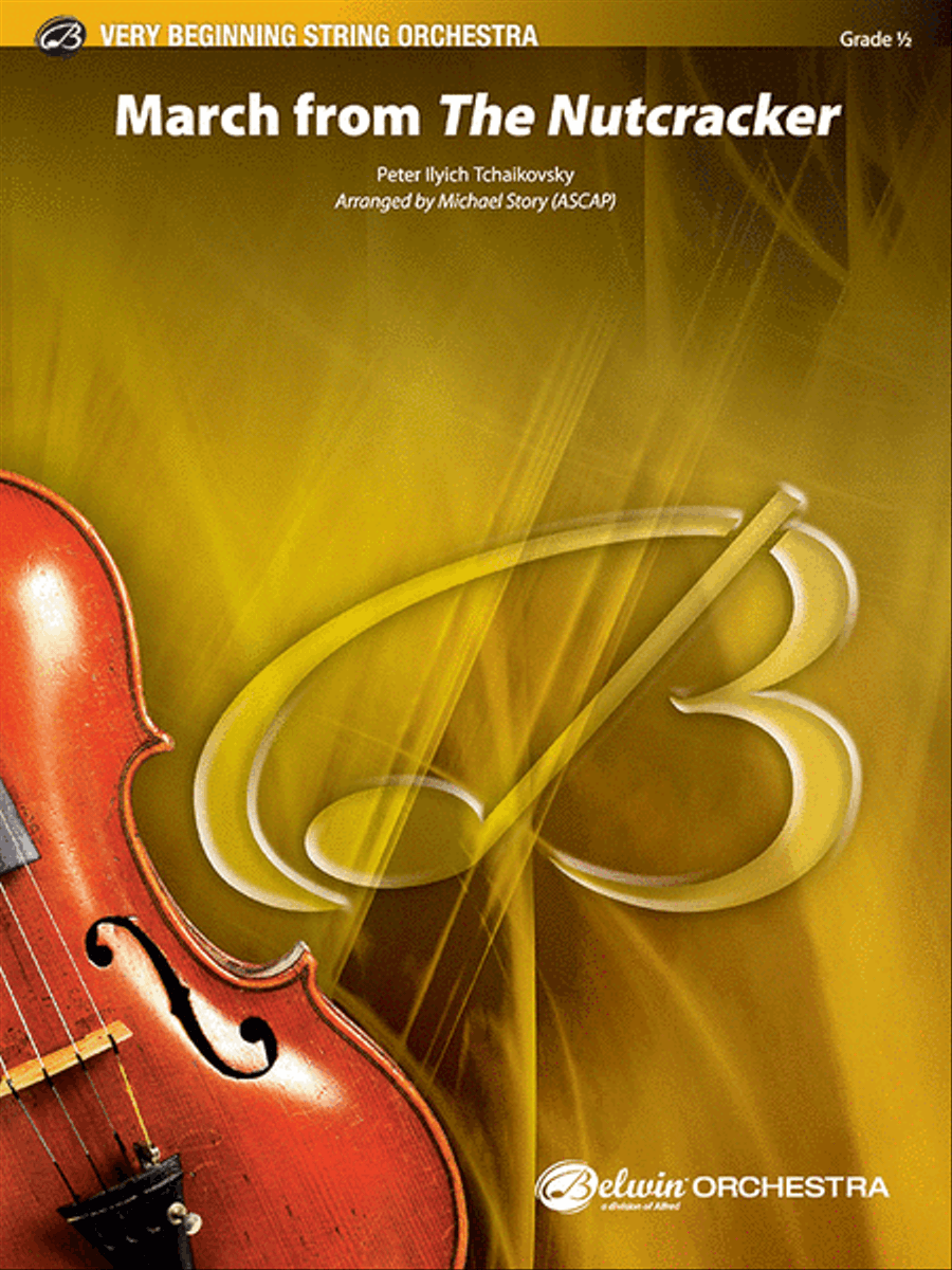 March from The Nutcracker String Orchestra scores gallery preview page 1