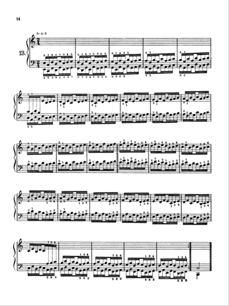 Hanon: The Virtuoso Pianist (Volume I) Piano Solo scores gallery preview page 1