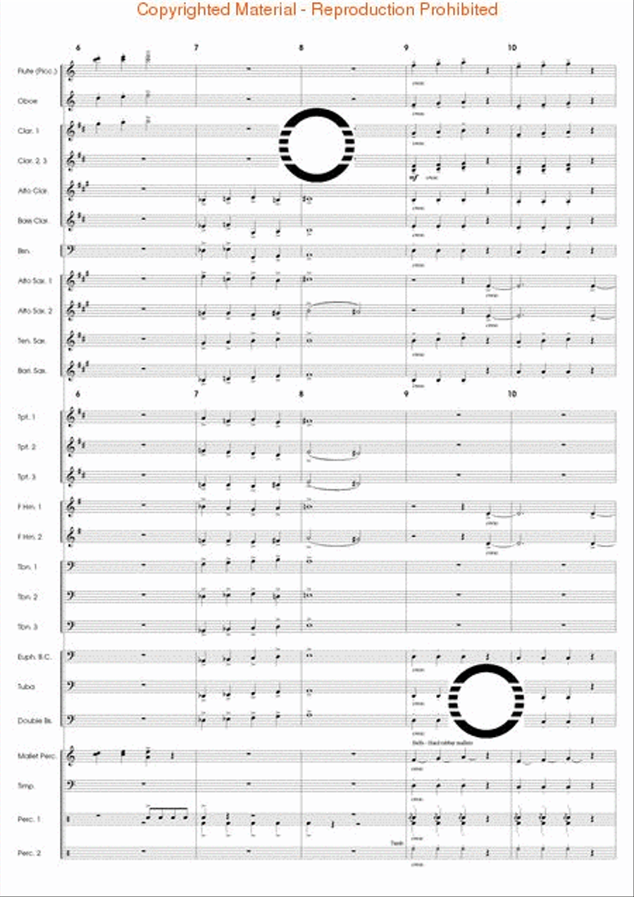 Articulation Studies Concert Band scores gallery preview page 32