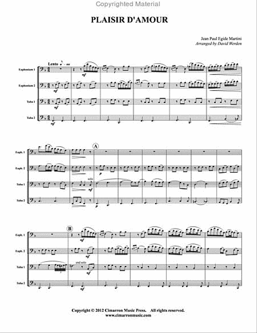 Plaisir D'Amour EETT scores gallery preview page 2