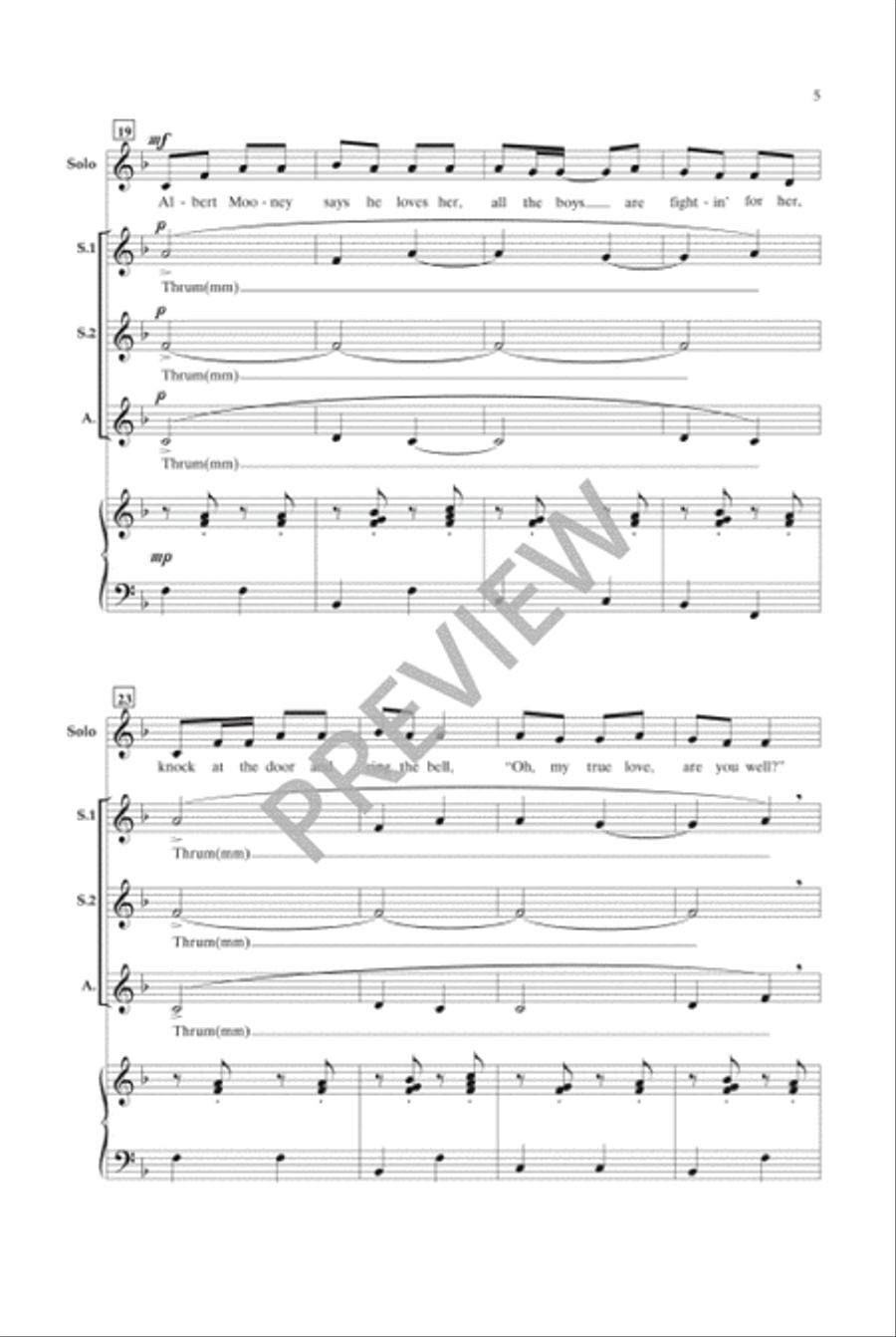 Tell My Ma (SSA) SSA scores gallery preview page 6