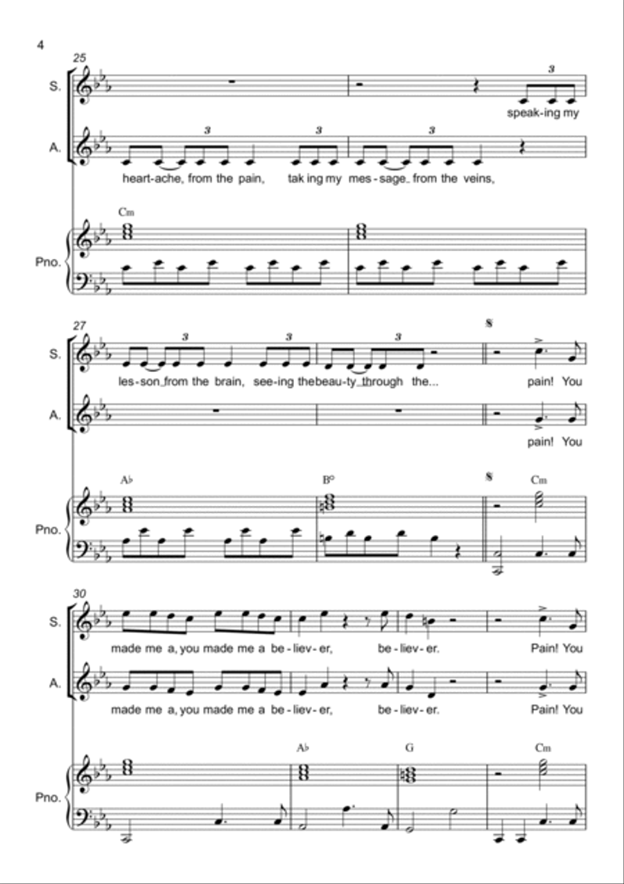 Believer Believer SA scores gallery preview page 5