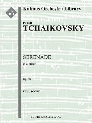 Book cover for Serenade in C, Op. 48