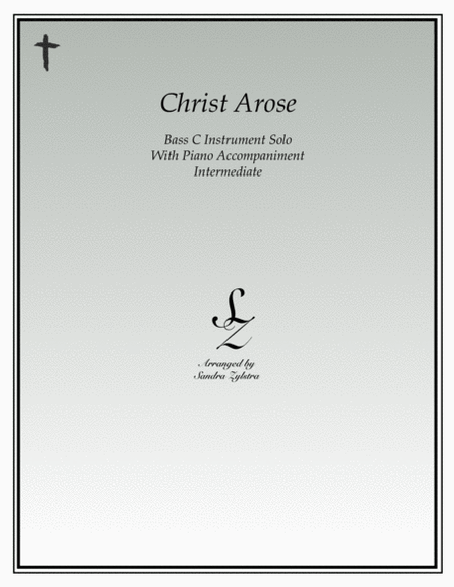 Christ Arose (bass C instrument solo) image number null