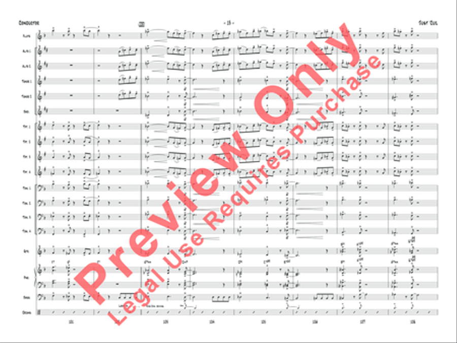 Just 'Cuz Just 'Cuz Jazz Ensemble scores gallery preview page 30
