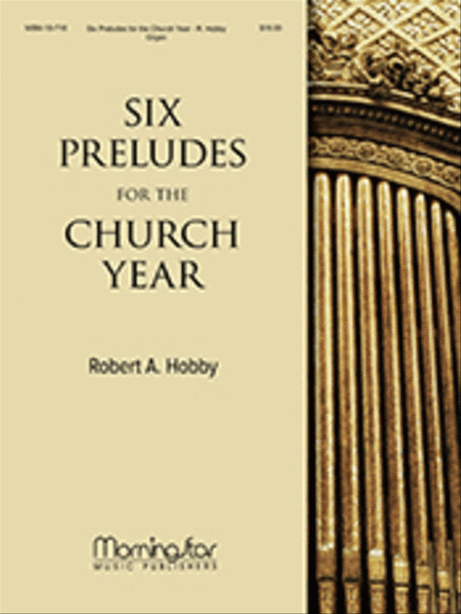 Six Preludes for the Church Year Organ scores gallery preview page 1