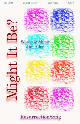 Book cover for Might It Be? SATB