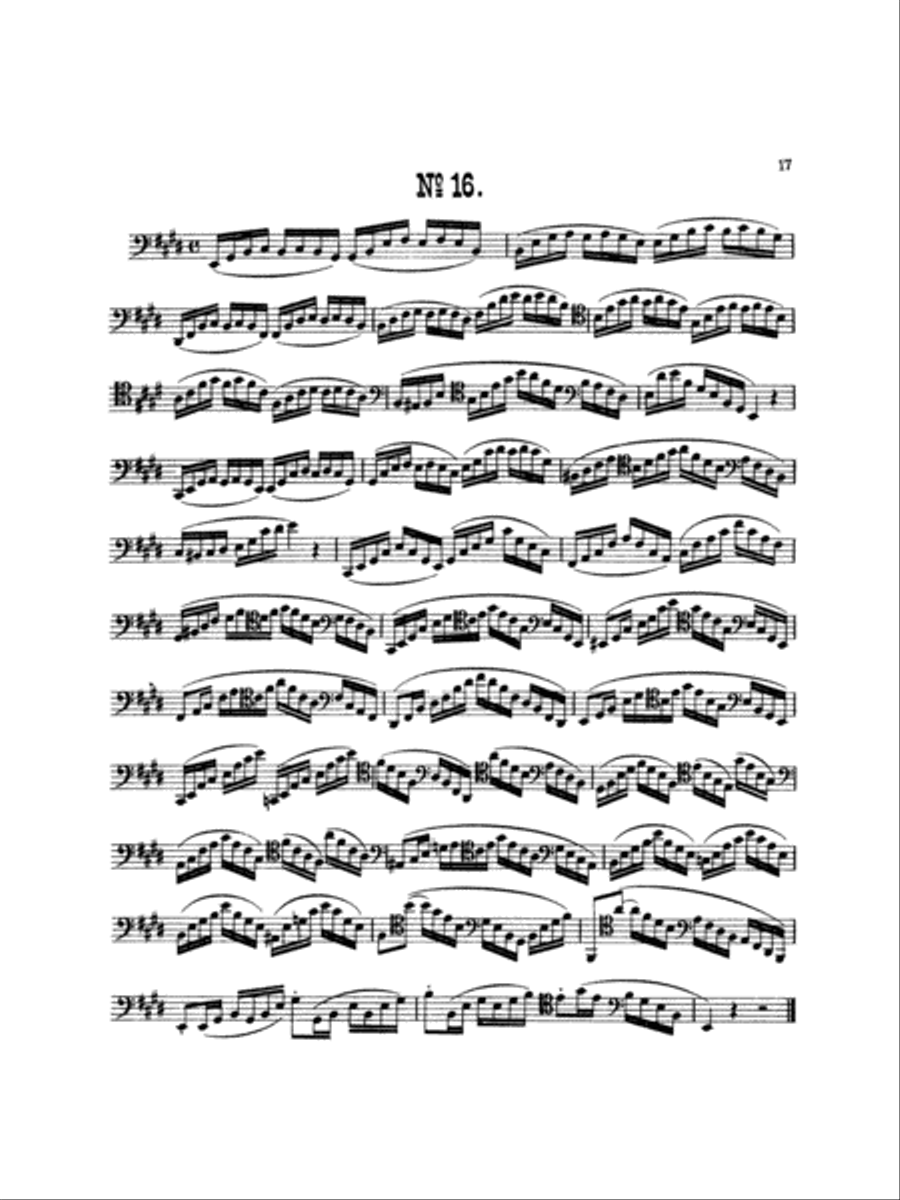 Milde: Twenty-five Studies, Op. 24 Part scores gallery preview page 1