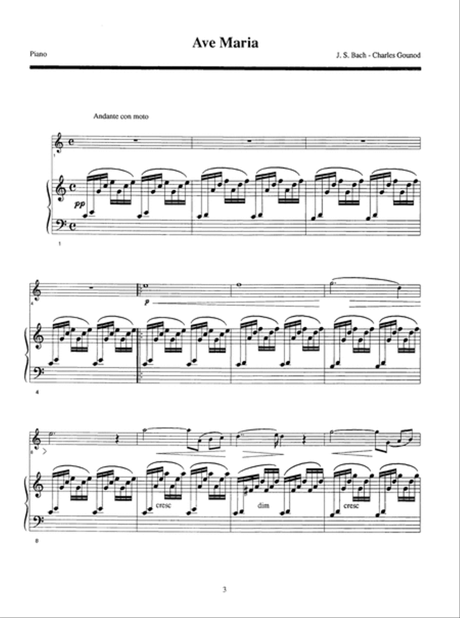 Sacred Melodies for Violin Solo Violin Solo scores gallery preview page 4