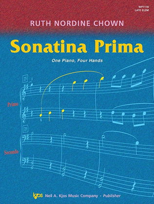 Book cover for Sonatina Prima