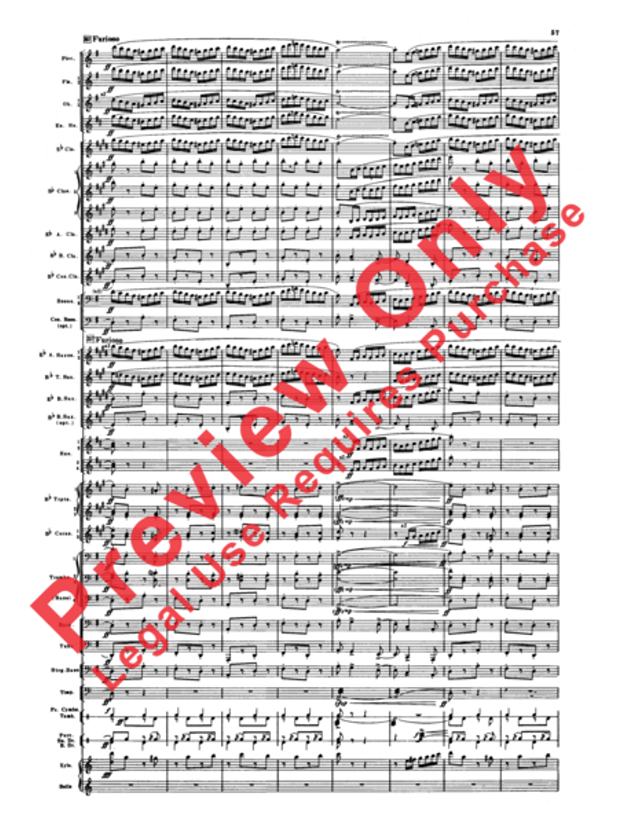 Armenian Dances, Part 1 Armenian Dances, Part 1 Concert Band scores gallery preview page 58
