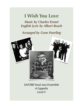 Book cover for I Wish You Love