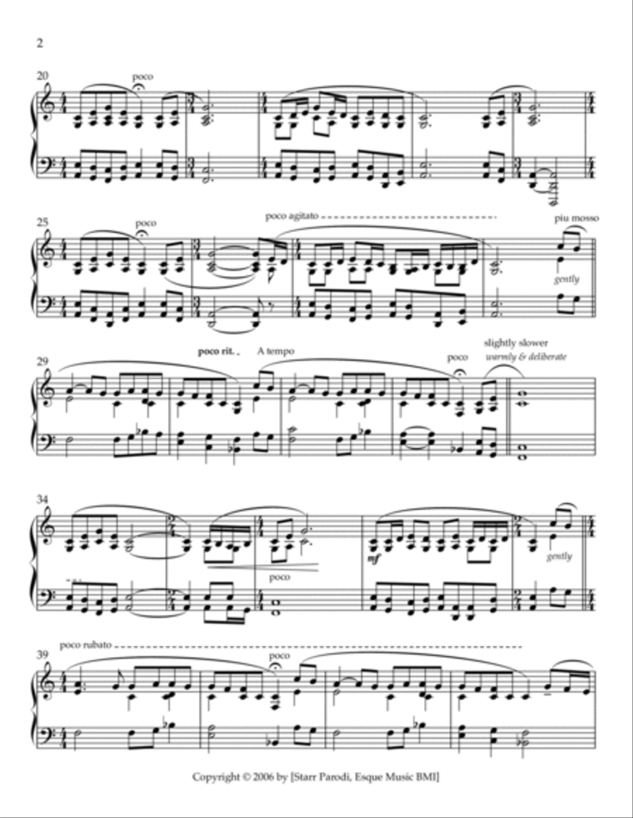 COMMON PLACES COMMON PLACES Piano, Vocal, Guitar scores gallery preview page 3