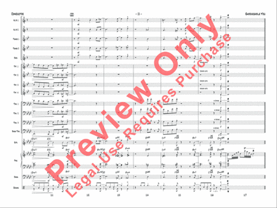 Embraceable You Embraceable You Jazz Ensemble scores gallery preview page 16