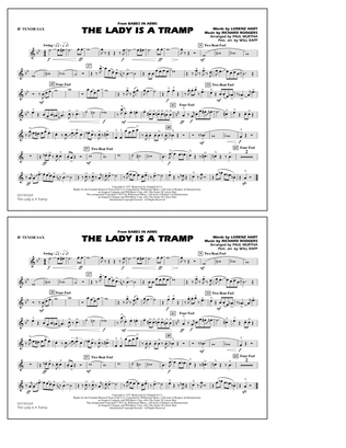 The Lady Is A Tramp - Bb Tenor Sax