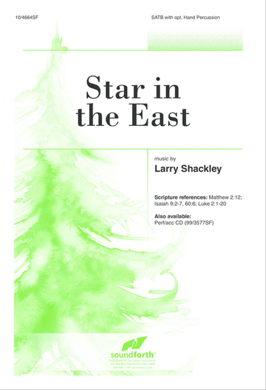 Star in the East 4-Part scores gallery preview page 1