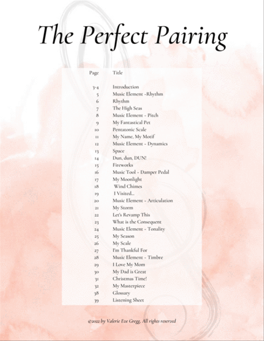 The Perfect Pairing School and Community scores gallery preview page 3