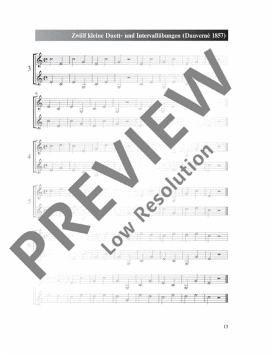 The Art of Baroque Trumpet Playing Trumpet Trio scores gallery preview page 14