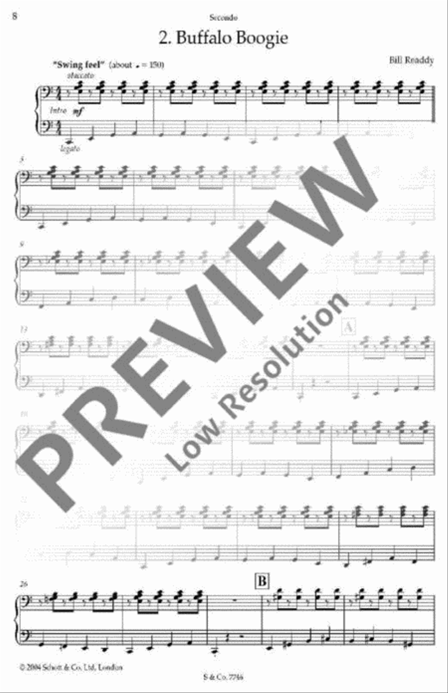 Easy Jazzy Piano Duets Piano Duet scores gallery preview page 4
