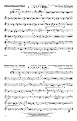Rock and Roll: Optional Alto Sax