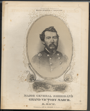 Major General Sheridan's Grand Victory March