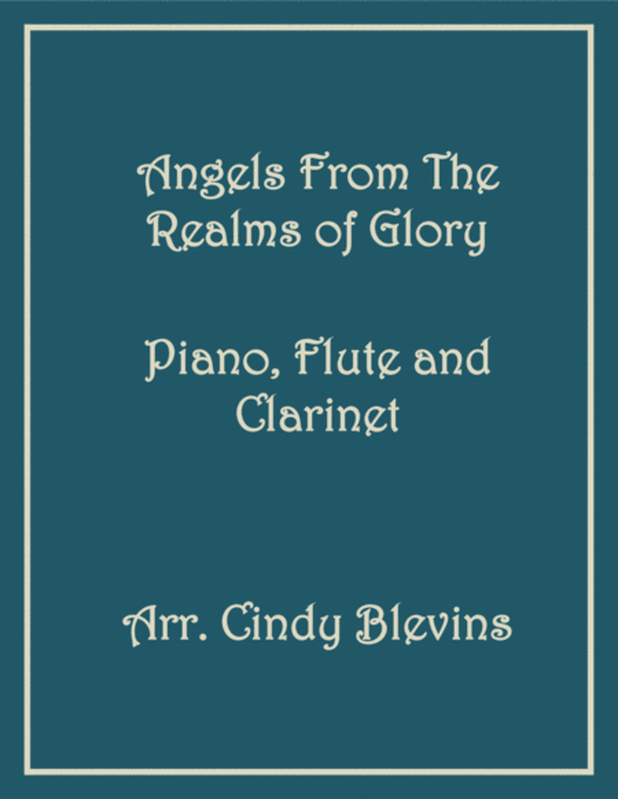 Angels From the Realms of Glory, for Piano, Flute and Clarinet image number null