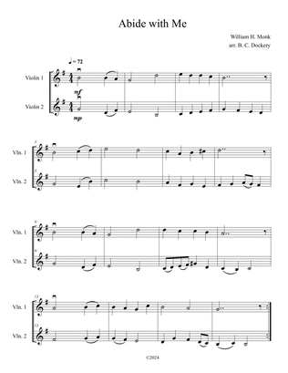 Abide with Me (Violin Duet)