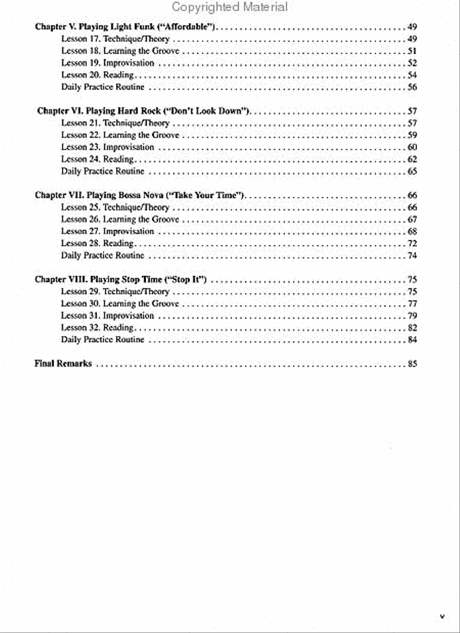 Berklee Practice Method: Drum Set Drum Set scores gallery preview page 3