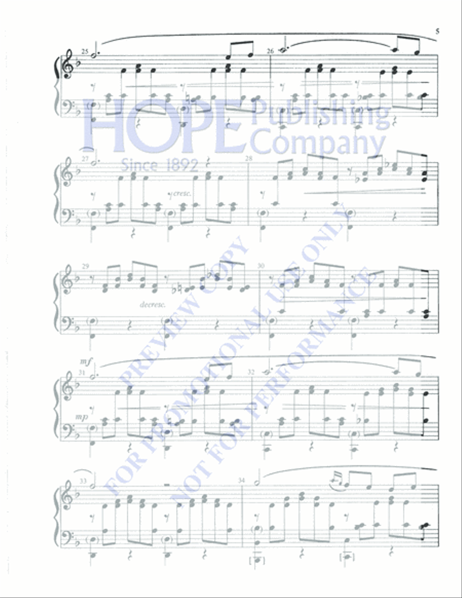 Ave Maria 5-Octaves scores gallery preview page 5