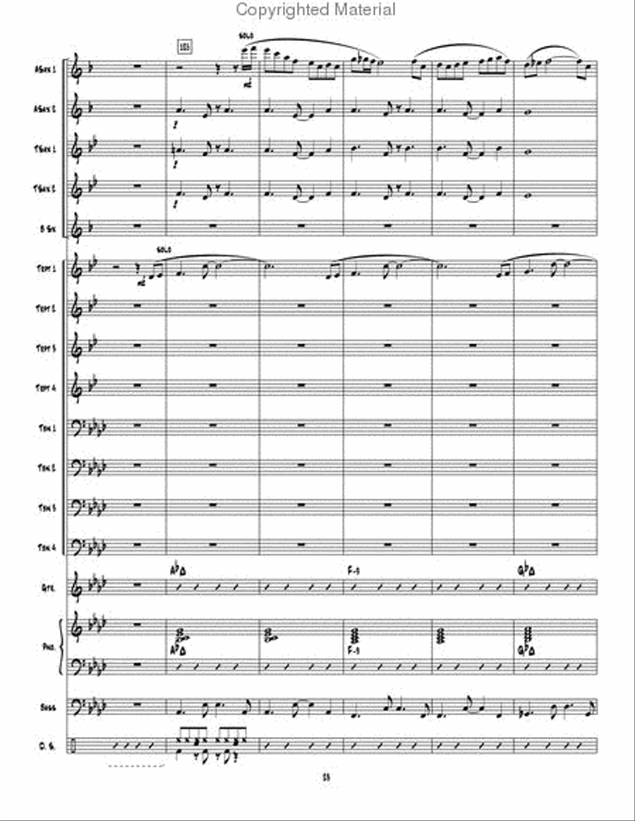 Captiva Island Jazz Ensemble scores gallery preview page 24