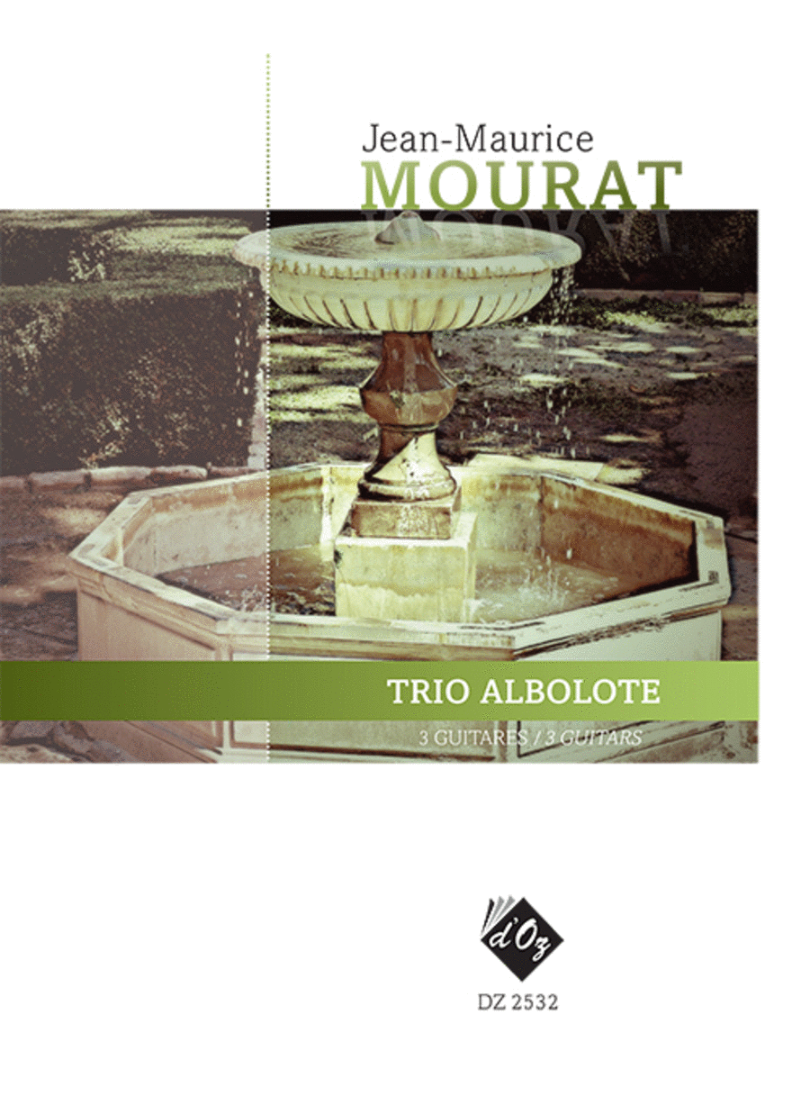 Trio Albolote Guitar Ensemble scores gallery preview page 1