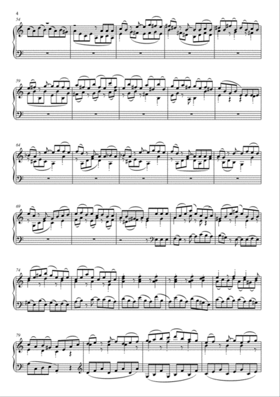 Rapsodia alla latina for organ Organ Solo scores gallery preview page 4
