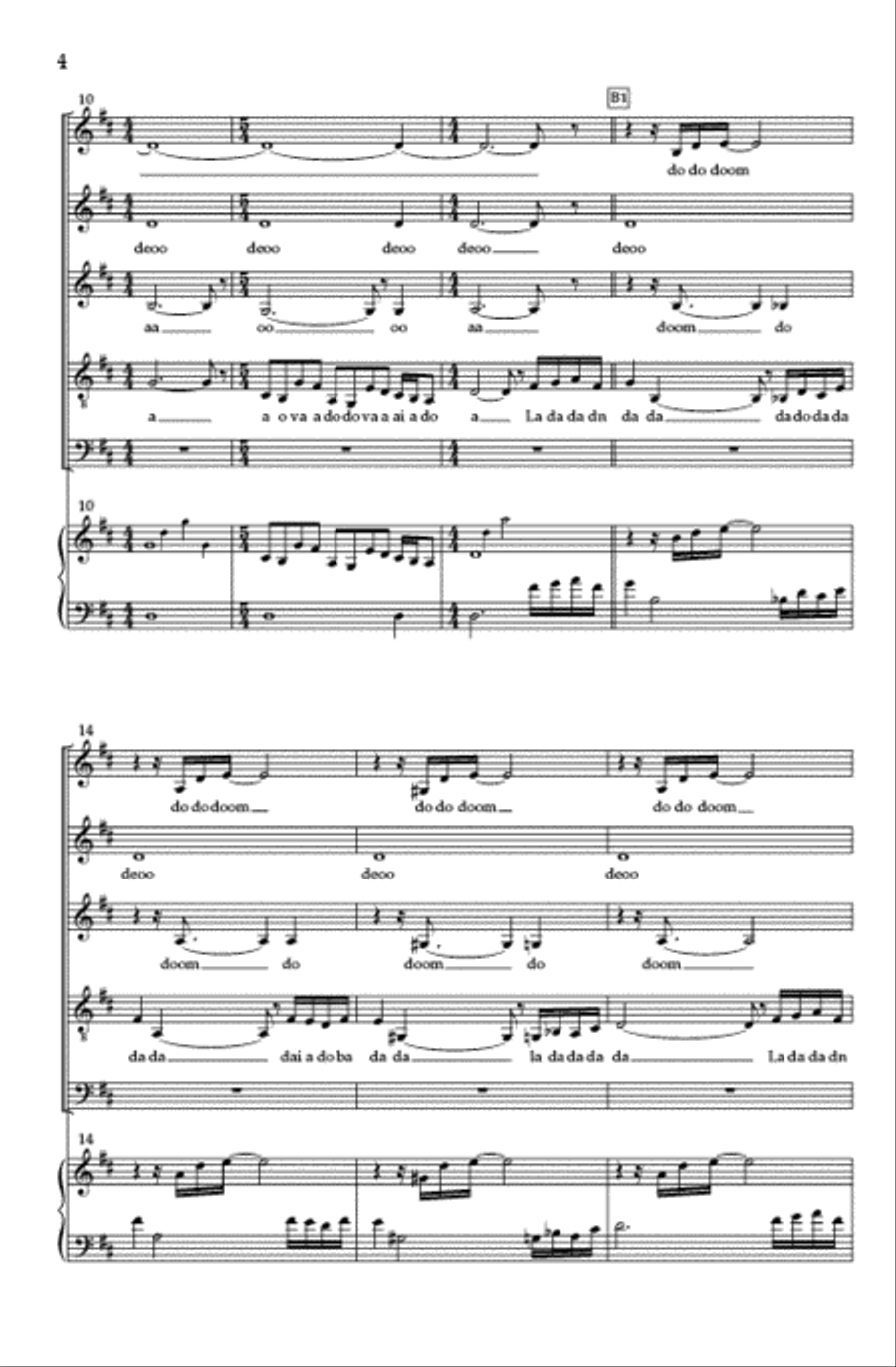 Gota Gota SSAATB scores gallery preview page 3