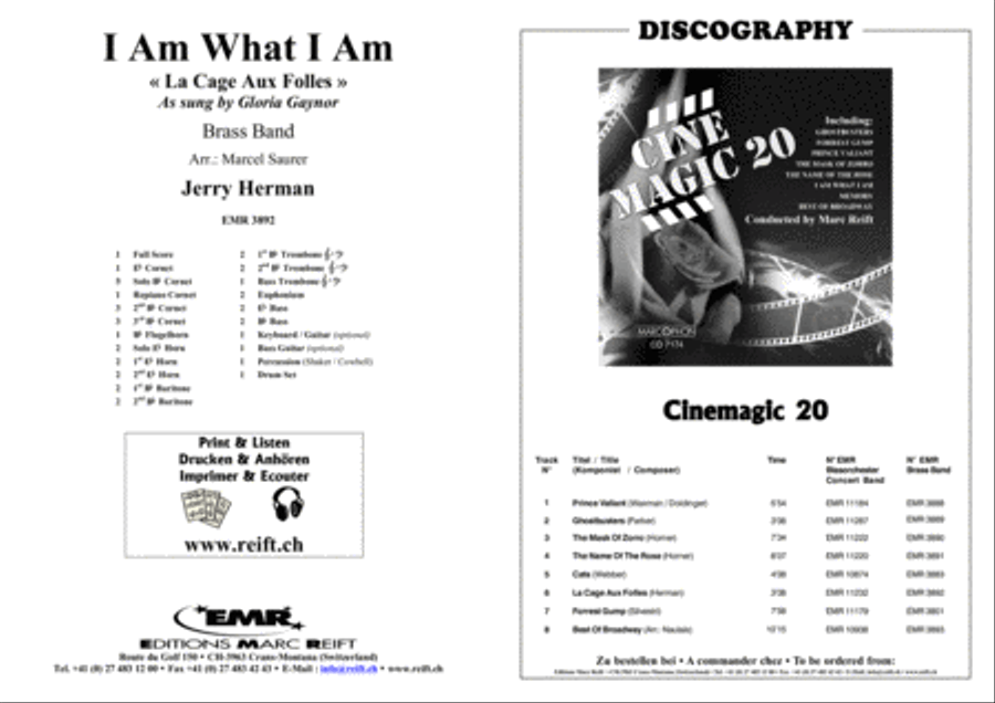 I Am What I Am Brass Band scores gallery preview page 2