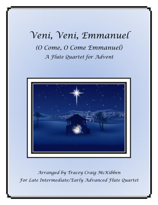 Veni, Veni, Emmanuel for Flute Quartet