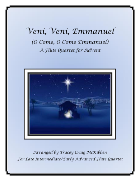 Veni, Veni, Emmanuel for Flute Quartet image number null