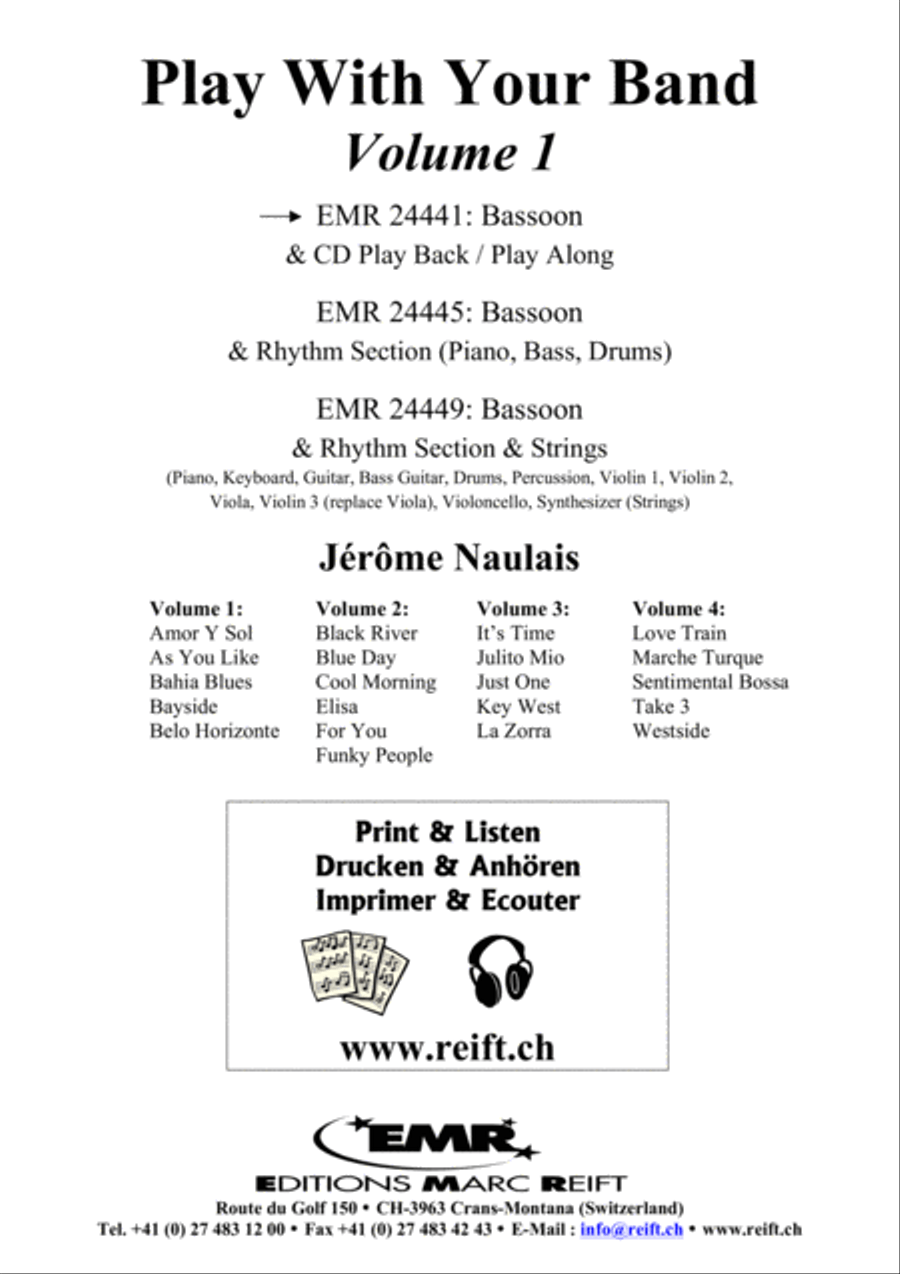 Play With Your Band Volume 1 Bassoon scores gallery preview page 2