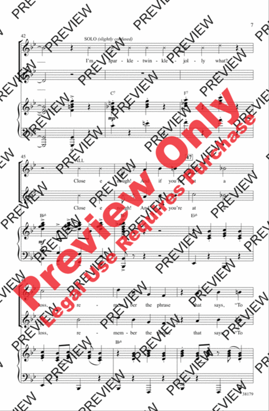 Sparklejollytwinklejingley 2-Part scores gallery preview page 7