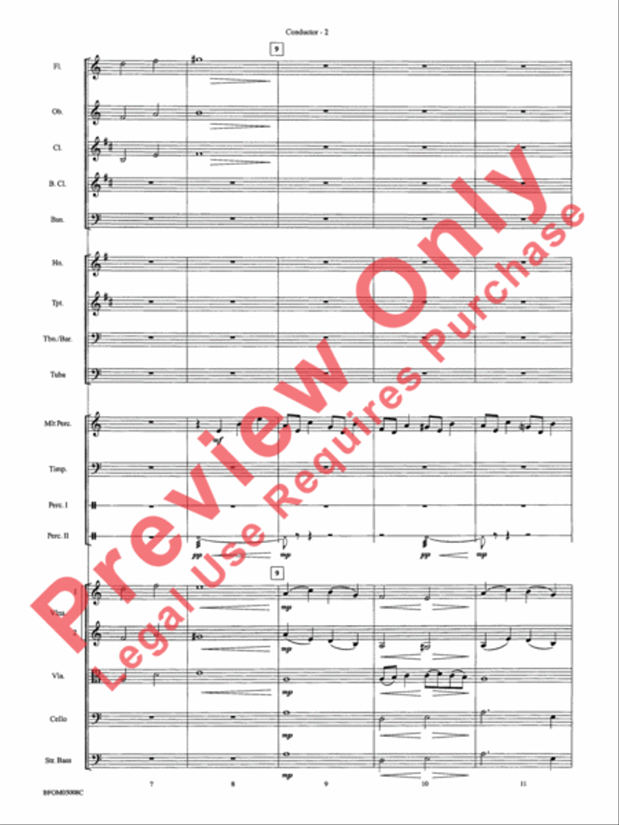 The Second Storm (Ivan) The Second Storm (Ivan) Full Orchestra scores gallery preview page 5