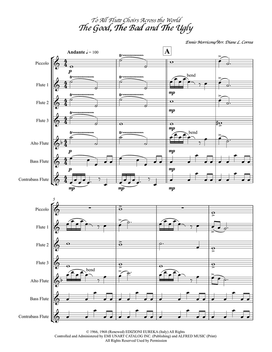 The good the bad and the ugly flute top