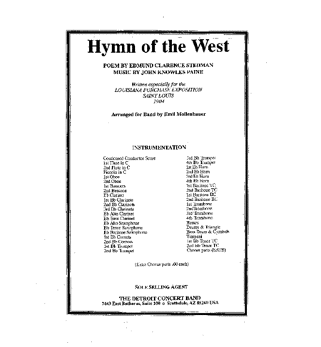 Hymn of the West