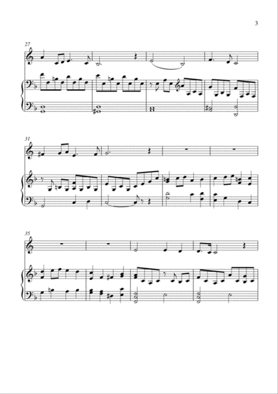 Panis Angelicus Horn scores gallery preview page 3