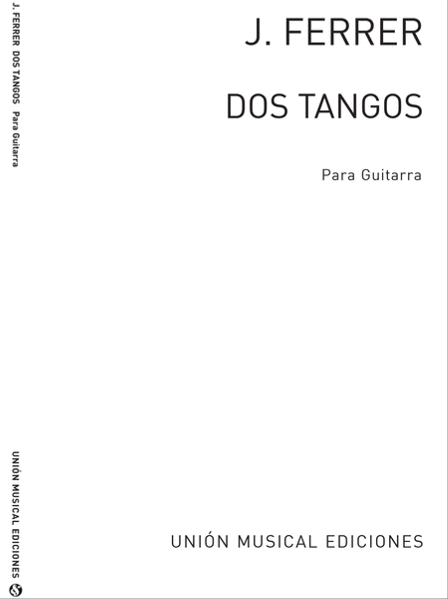 Dos Tangos Op.19 Acoustic Guitar scores gallery preview page 1