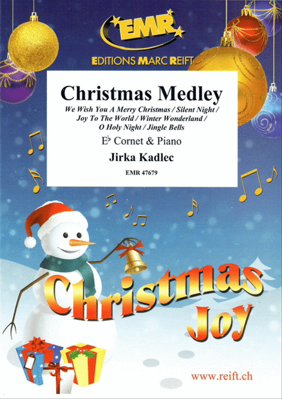 Christmas Medley Christmas Medley Cornet scores gallery preview page 1