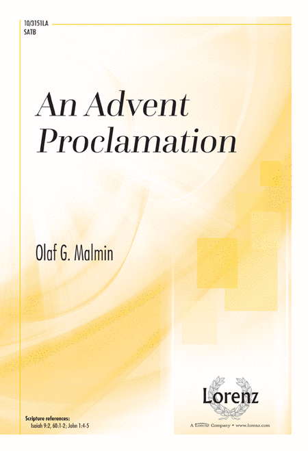 An Advent Proclamation